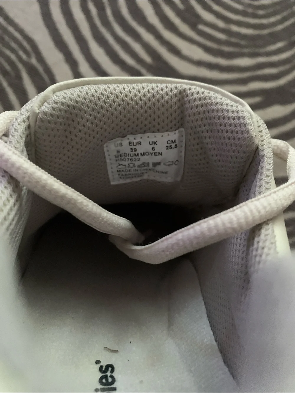 Hush Puppies Kids Light Pink/White Casual Sneakers